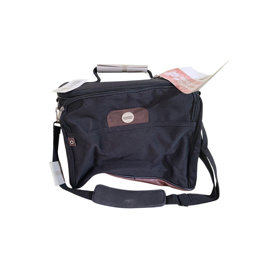 American Tourister Organizer LS Carry On Bag Strap Attachable Tote